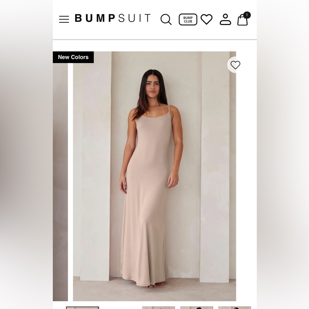 Bumpsuit cloud dress maternity